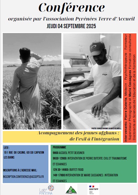 Pyrénées Terre d’Accueil – Accompagnement des jeunes afghans : de l’exil à l’intégration