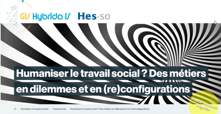 GIS-HYBRIDA 2025 – Humaniser le travail social ? Des métiers en dilemmes et en (re)configurations