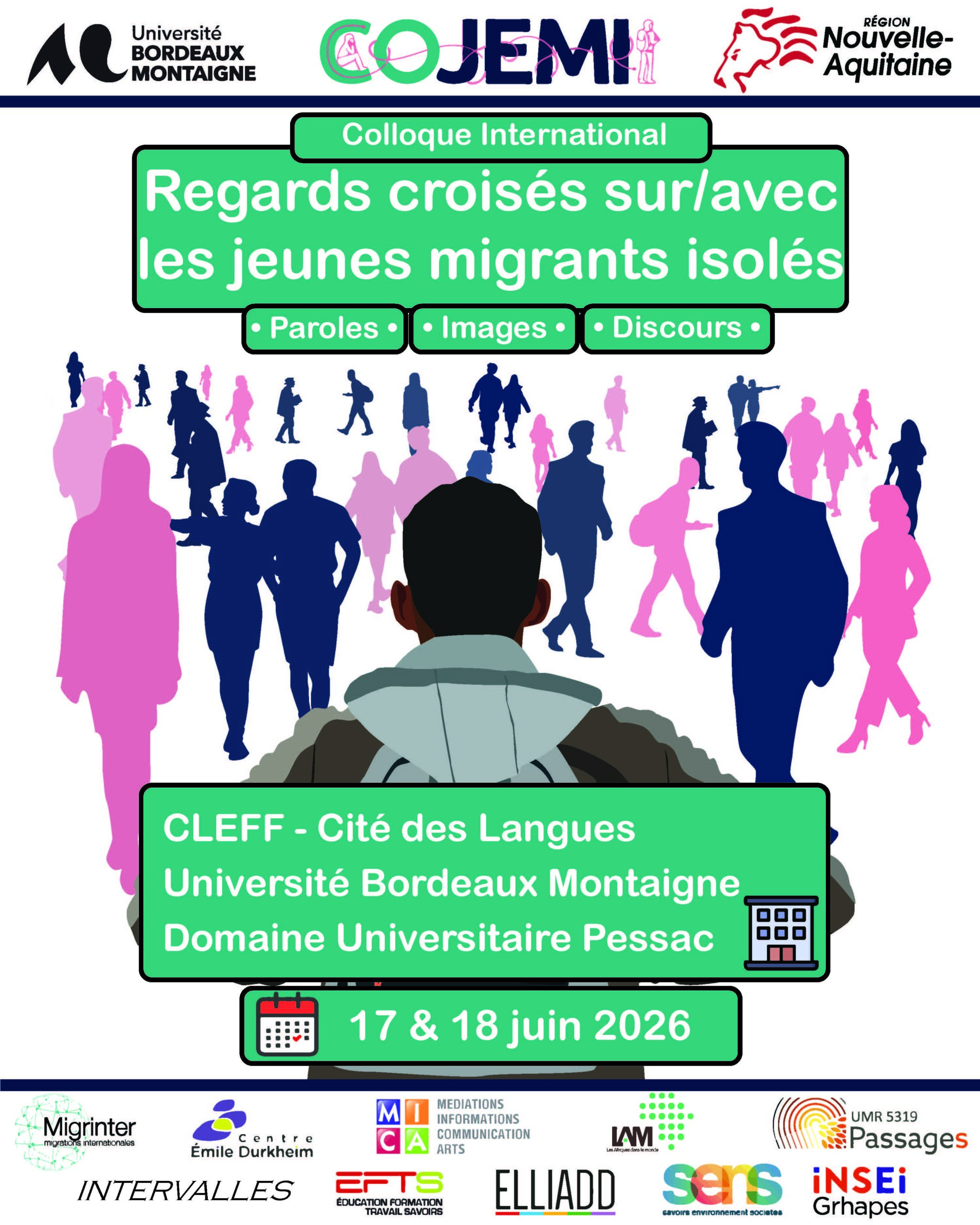 Participation de Marie Cassagnes-Breidenbach au colloque international COJEMI sur les jeunes migrants isolés